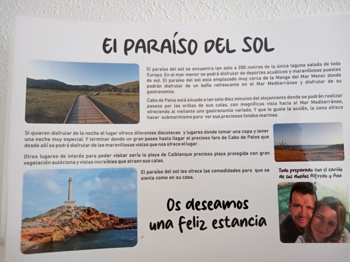El Paraiso Del Sol Cartagena Exteriör bild